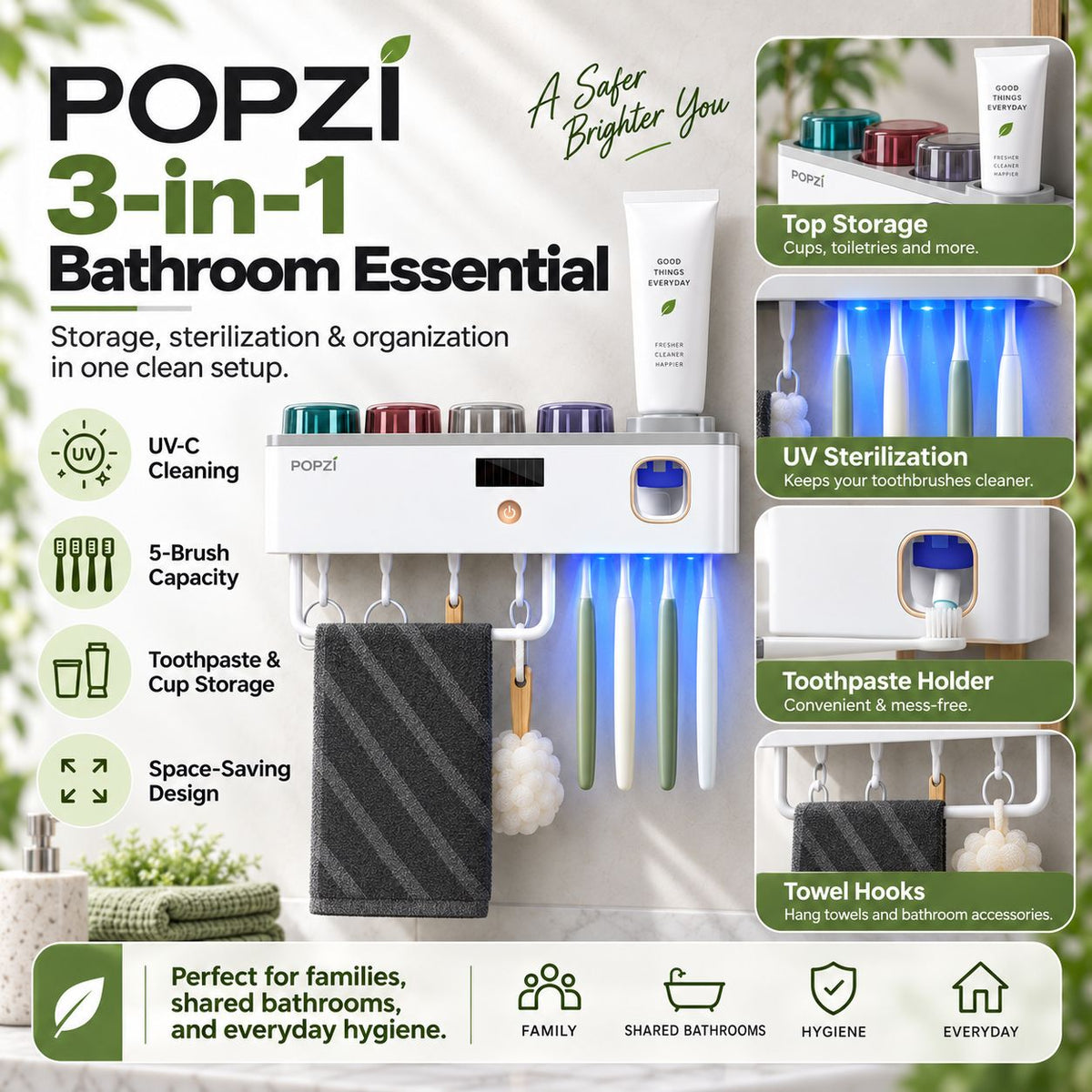 Toothbrush Rack