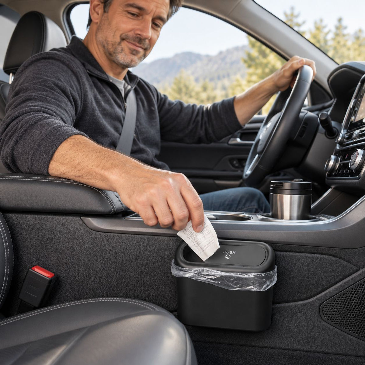 Folding Car Trash Can