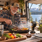 Portable Desktop Range Hood Smoke Remover